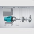 2hp Stainless Steel Ss304 Ss316l milk centrigugal pump Sanitary Pump Centrifugal